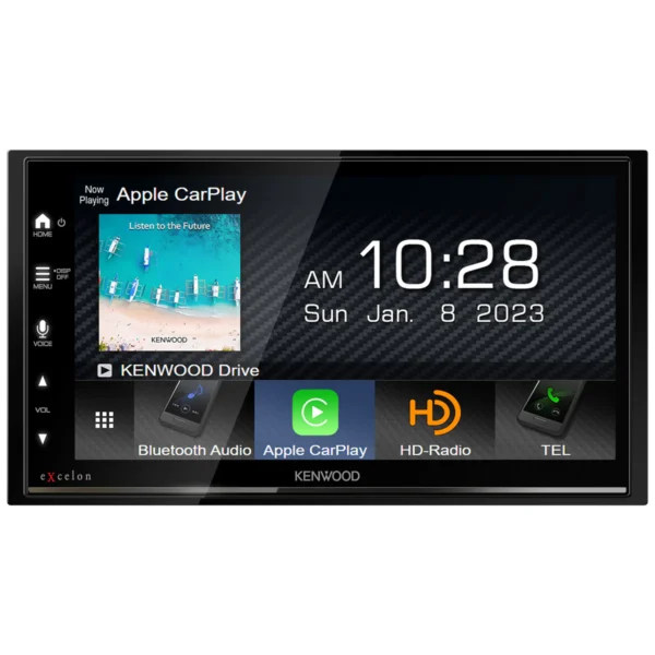 Kenwood DMX809S 6.8" Digital Multimedia Receiver with Android Auto and Apple CarPlay - Image 5