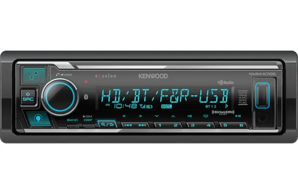 Kenwood KMM-X705 1-DIN Digital Media Receiver