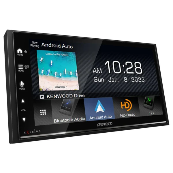 Kenwood Excelon DMX709S 2-DIN Headunit with SXV300v1 SiriusXM Tuner Bundle - Image 2