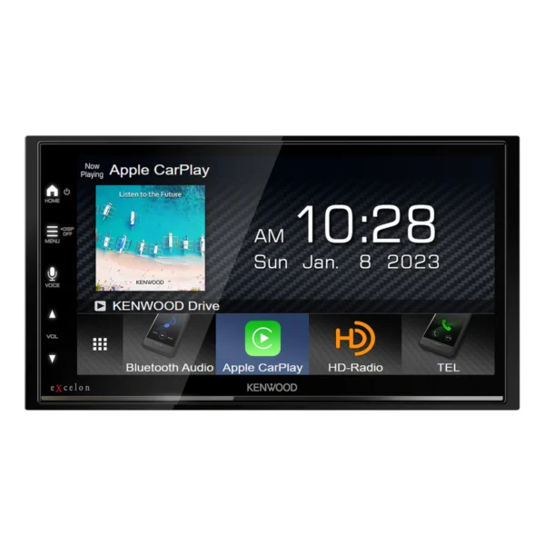 Kenwood Excelon DMX709S 2-DIN Headunit with SXV300v1 SiriusXM Tuner Bundle - Image 3