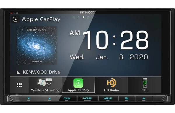 Kenwood DDX9907XR Car Stereo Receiver with SiriusXM SXV300V1 Tuner - Image 2