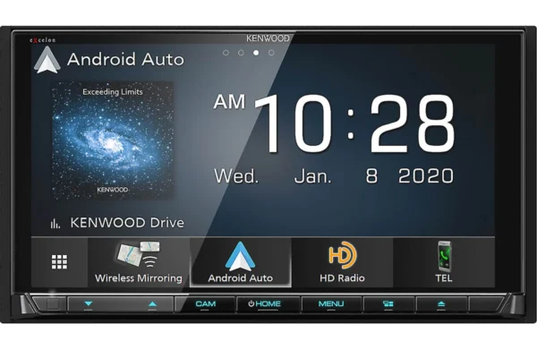 Kenwood DDX9907XR Car Stereo Receiver with SiriusXM SXV300V1 Tuner - Image 4